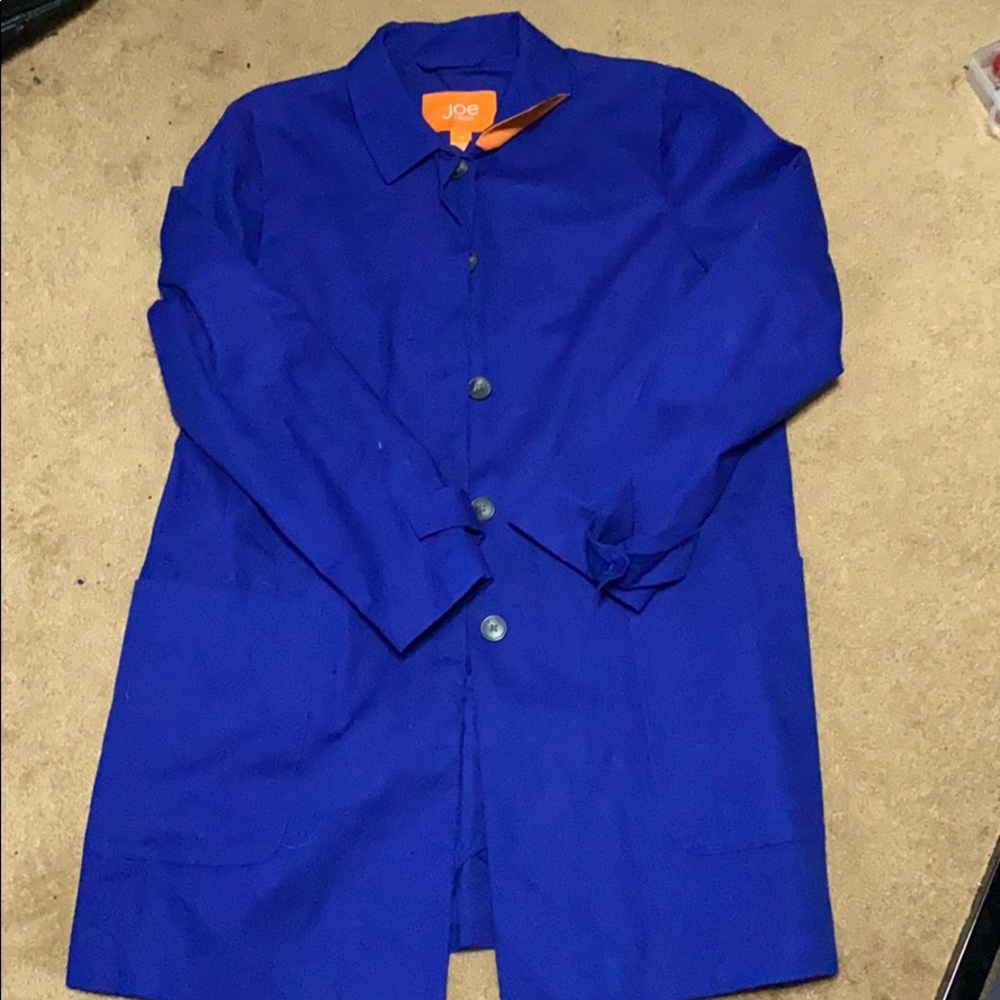 Cobalt Blue Pea Coat 🧥